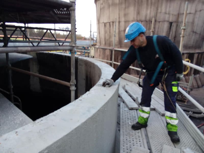 Cooling tower refurbishment