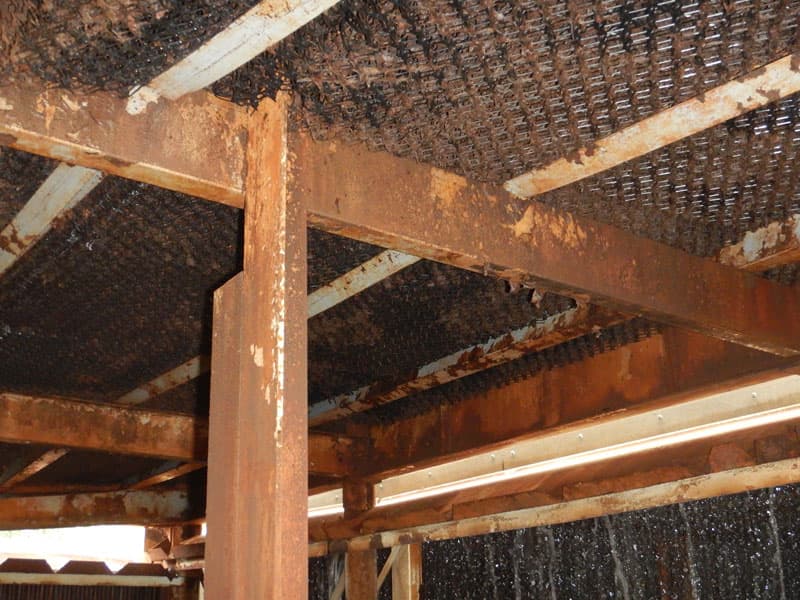 Cooling tower refurbishment