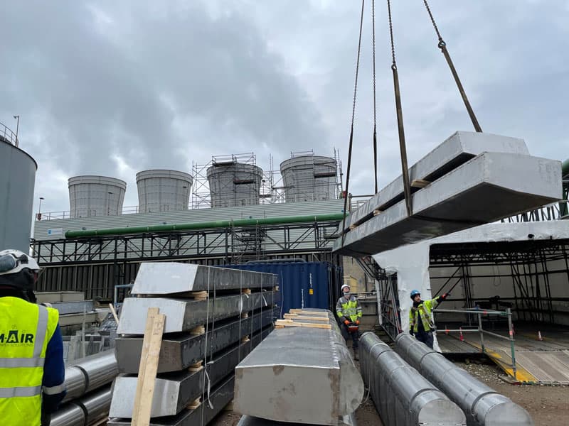 Cooling tower silencers