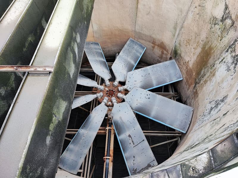 Cooling tower refurbishment