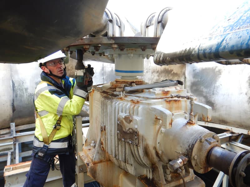 Cooling tower gearbox