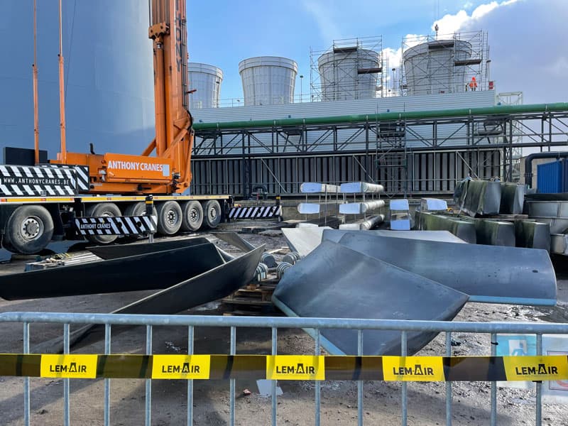 Cooling tower mechanical inspection