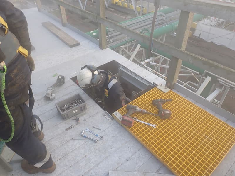 FRP access hatch