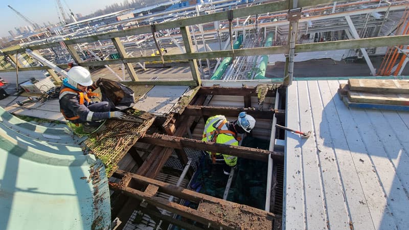 FRP deck repair