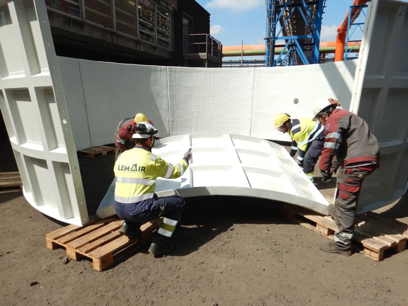 Cooling tower lifetime extension