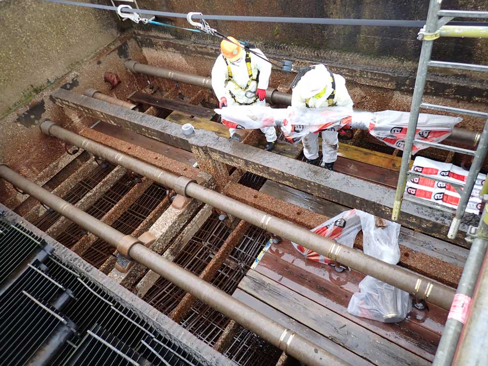 Asbestos removal project