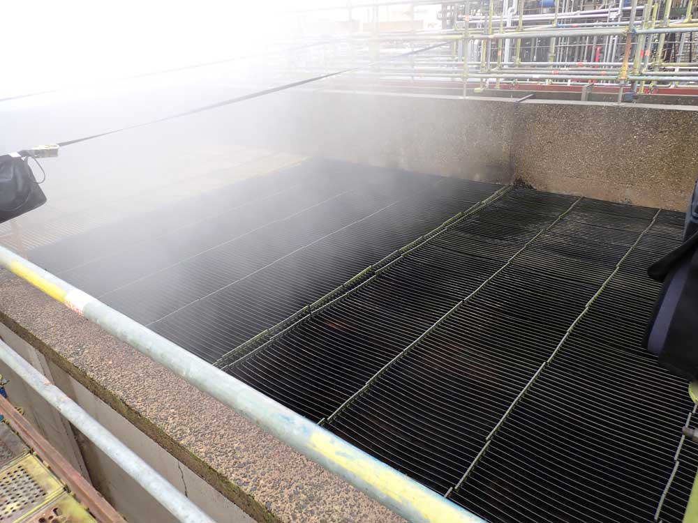 Asbestos removal detail